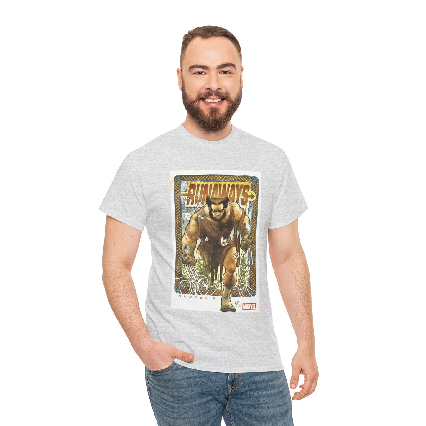 Wolverine T-Shirt - Runaways #9 Cover Art - Marvel Comics