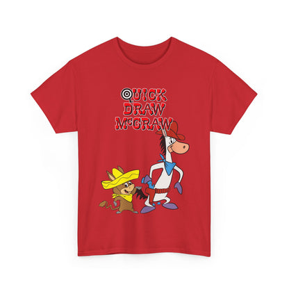 Quick Draw McGraw T-Shirt - Baba Looey - Hanna-Barbera Cartoon - Popular 1960s TV Animation