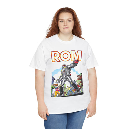 Rom: Spaceknight T-Shirt - Marvel Comics Art- Retro Character - Dire Wraiths