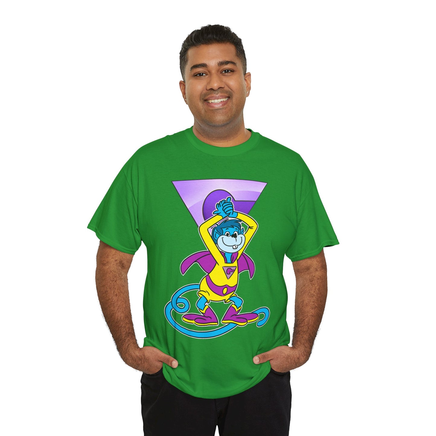 Gleek T-Shirt - Super Friends Cartoon - Wonder Twins Mascot - DC Comics - Space Monkey from Exxor  - Zan & Jayna