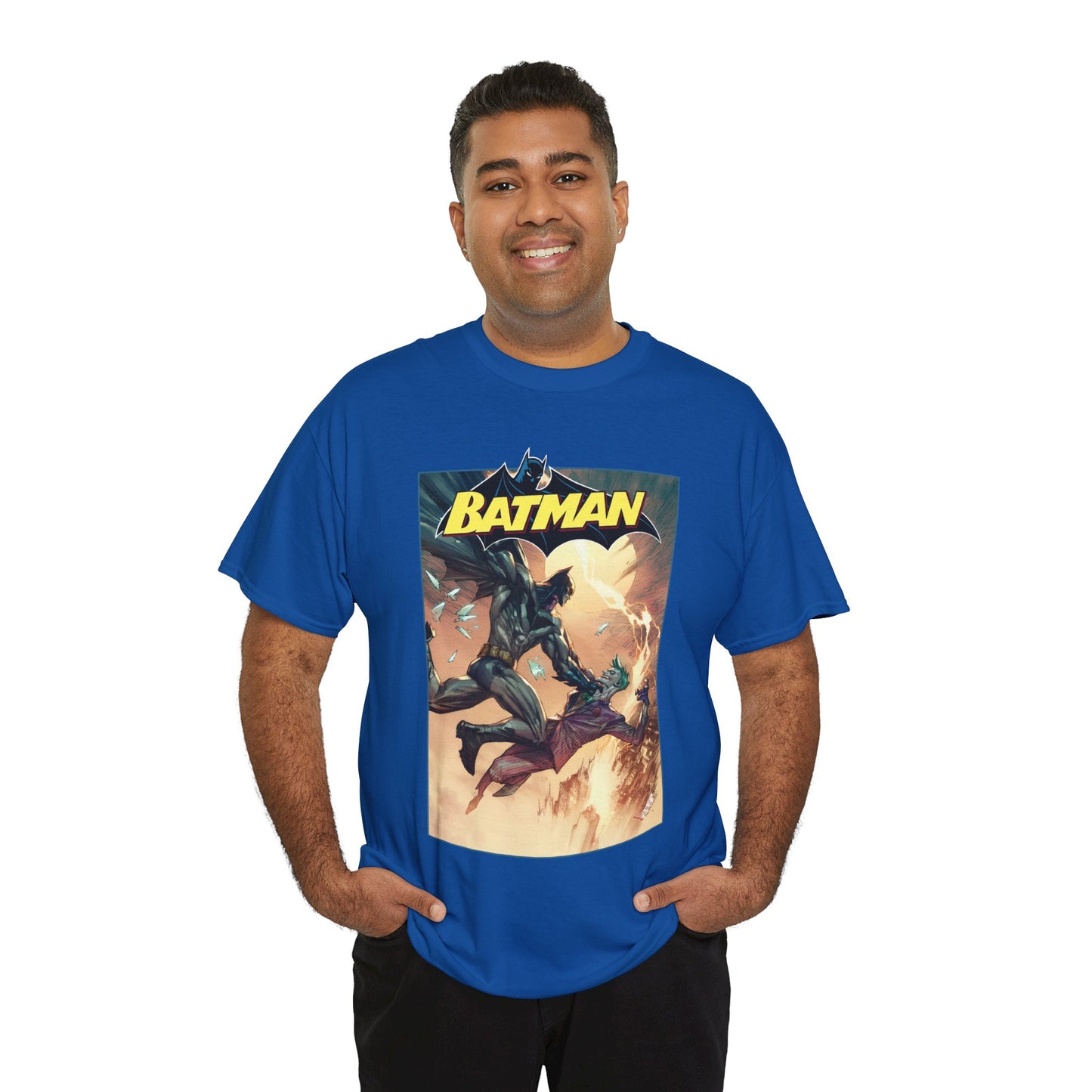 Batman Vs Joker T-Shirt - Marc Silvestri Art - DC Comics