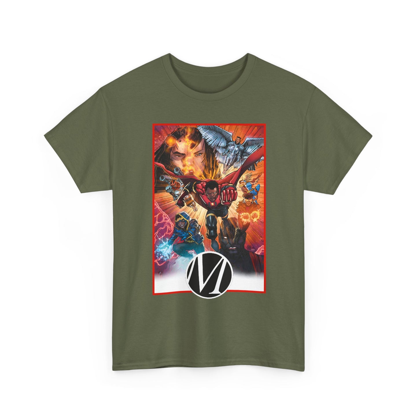 Milestone Comics T-Shirt - Static, Icon, Rocket, Hardware, Iron Butterfly - Dakota - DC Comics