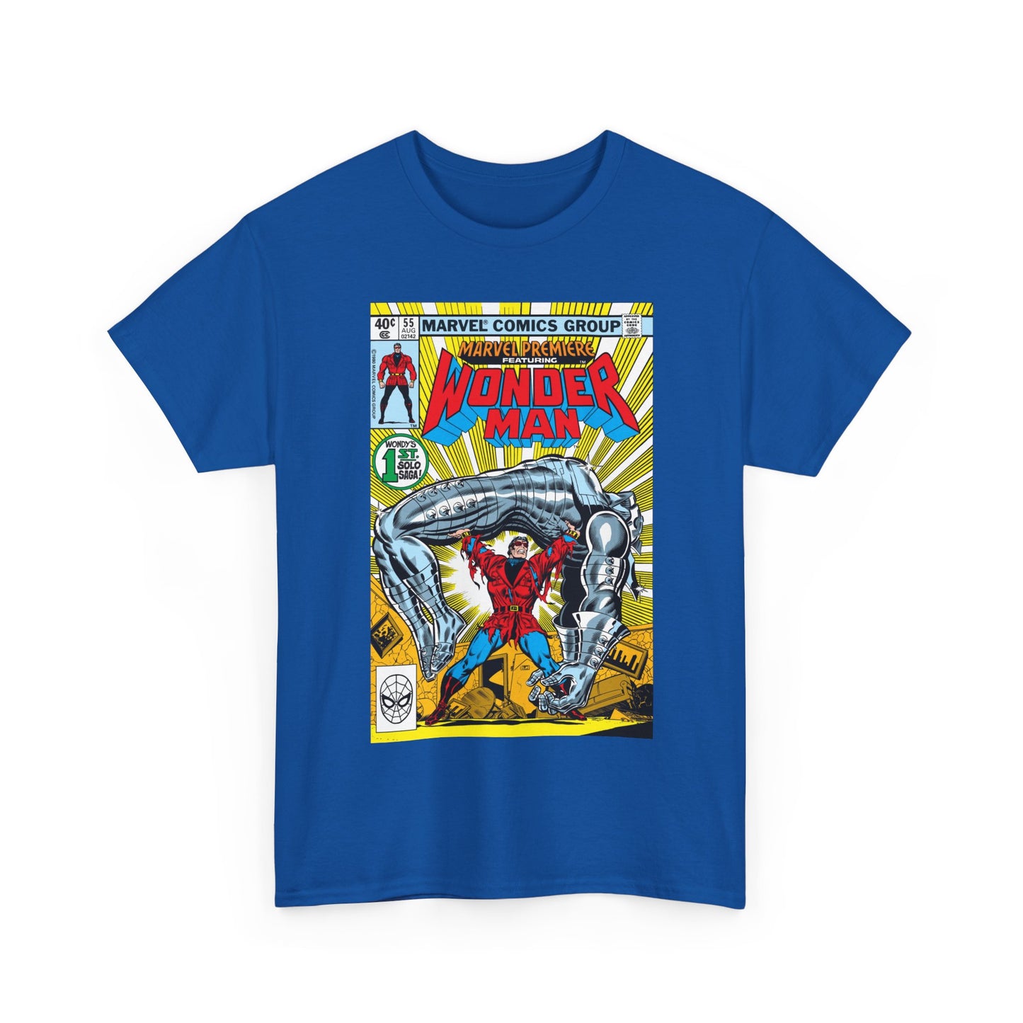 Wonder Man T-Shirt - Marvel Premiere #55 Cover Art - Avengers Member - Marvel Comics