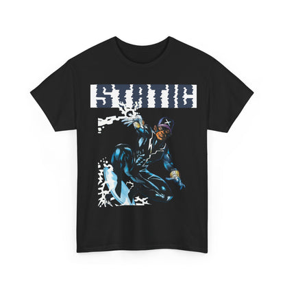 Static T-Shirt - Denys Cowan Art - DC Comics, Milestone Media - Shock to your System