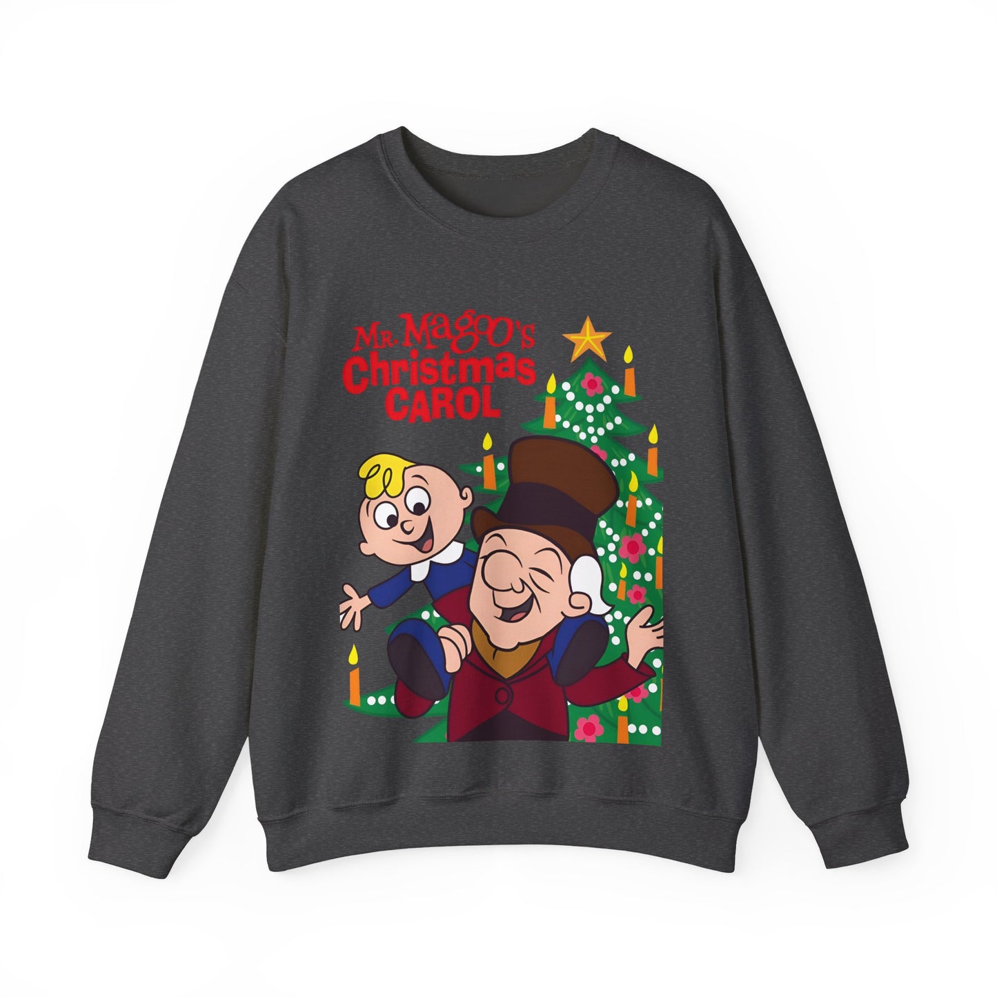 Mr. Magoo's Christmas Carol Crewneck Sweatshirt - UPA 1960s TV Holiday Special