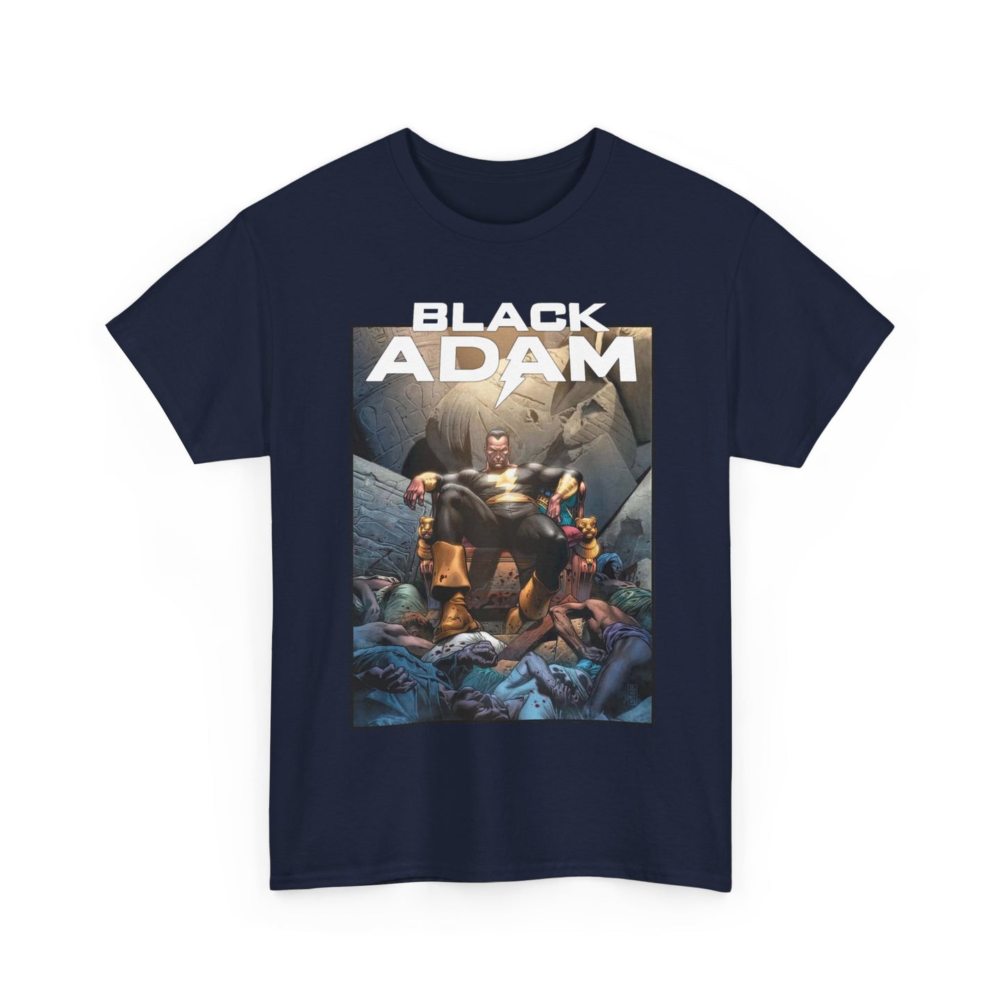 Black Adam T-Shirt - J.G. Jones Art - 52 Cover Art - Shazam Family Foe - DC Comics
