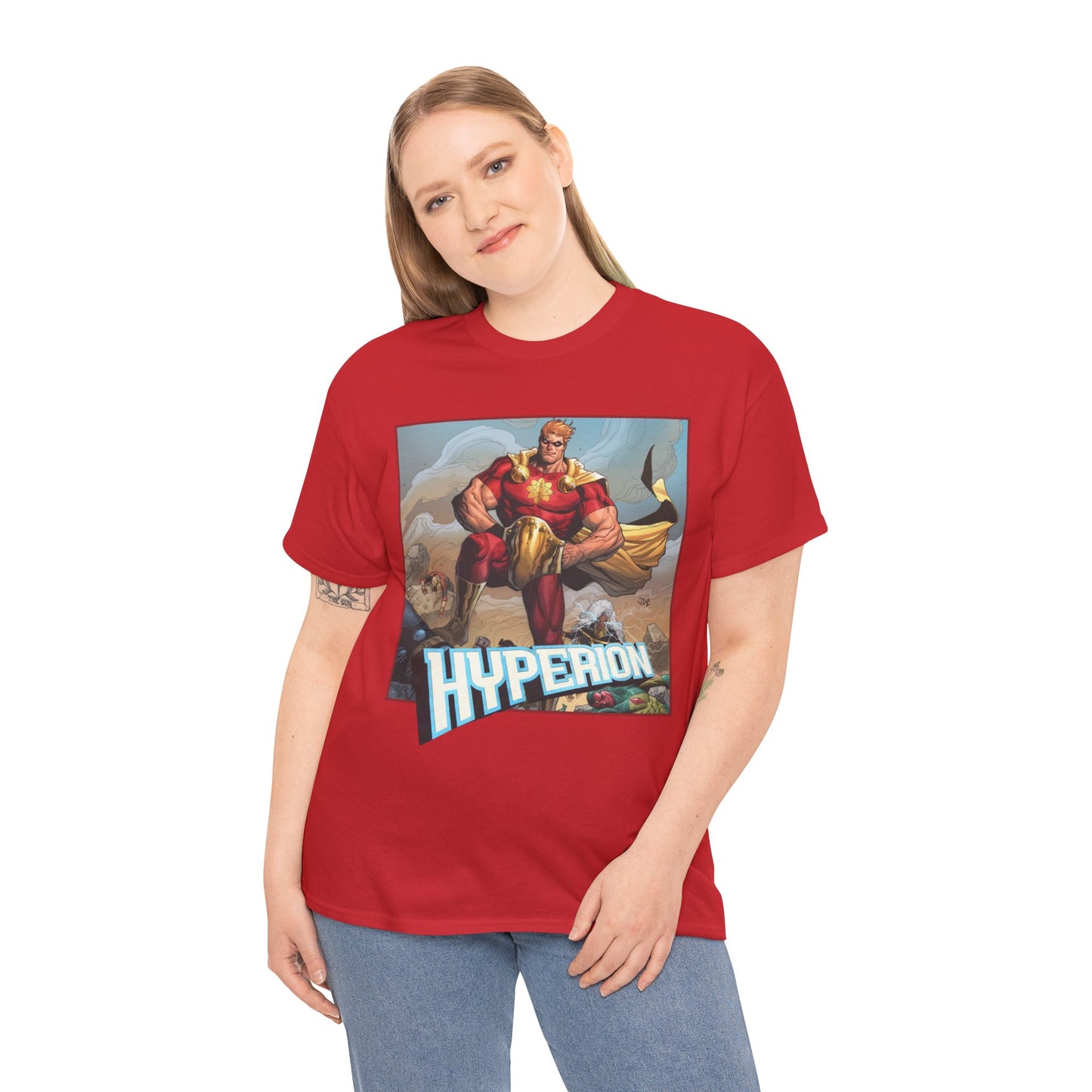 Hyperion T-Shirt - Joshua Cassara Art - Squadron Supreme - Marvel Comics