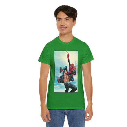 Wolverine Vs Spider-Man T-Shirt - Frank Quitely Art - Marvel Comics