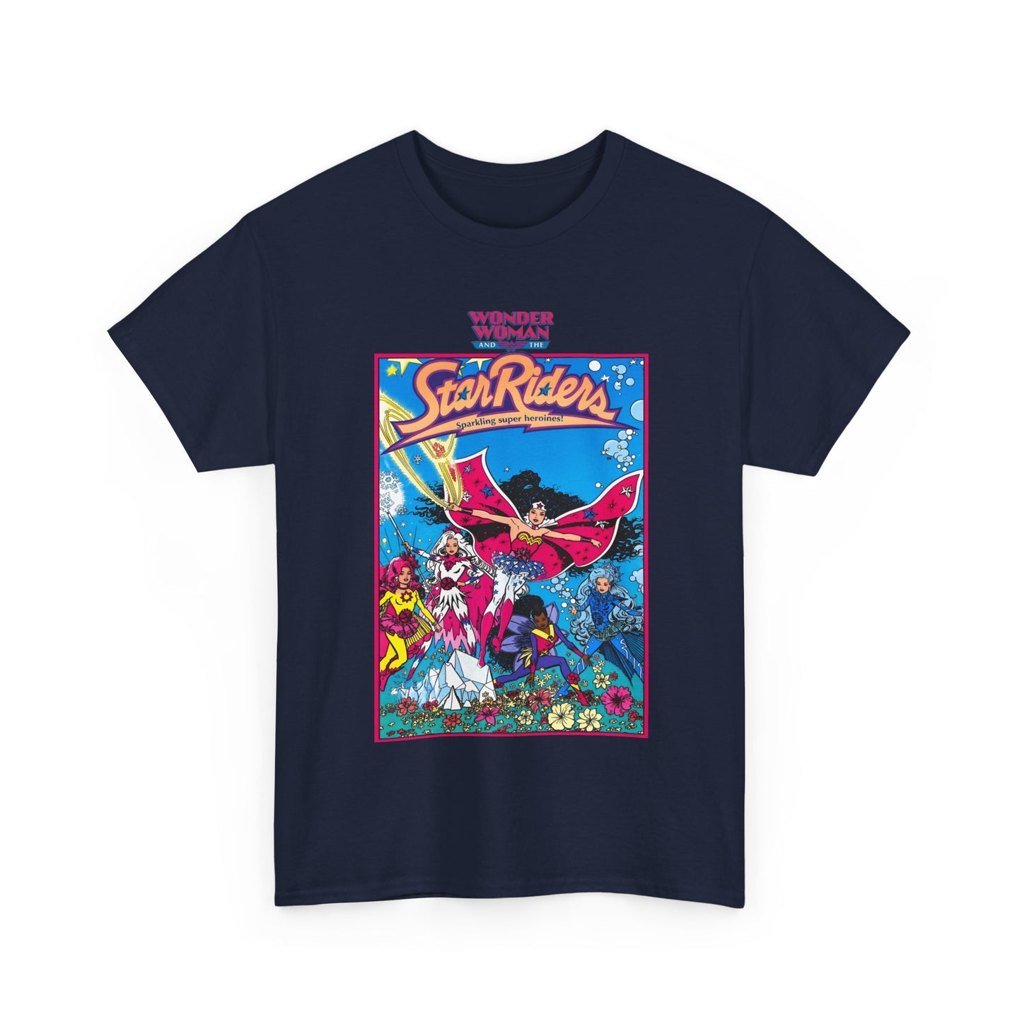 Wonder Woman & the Star Riders Shirt - 1980s Concept Figures - Promotional Art - DC Comics