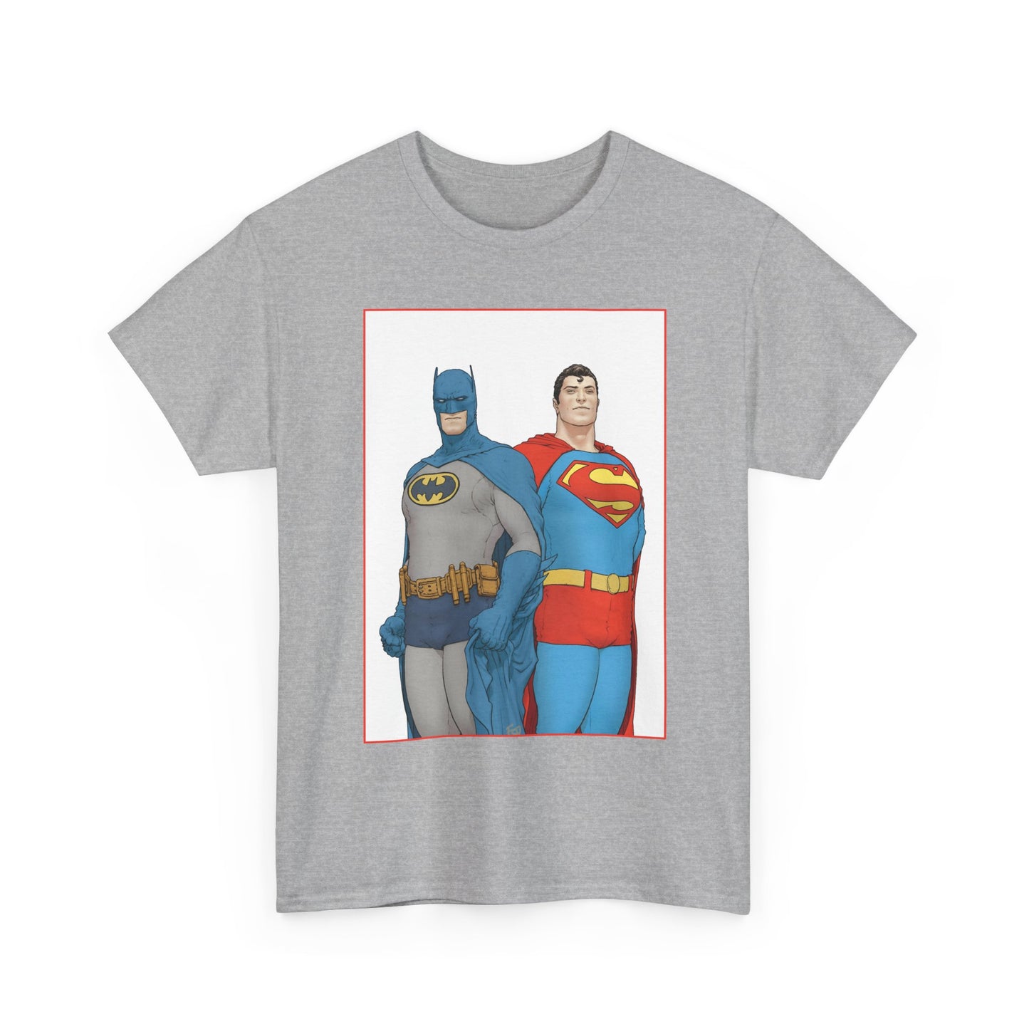 Superman & Batman T-Shirt - Frank Quitely Art - World's Finest Variant Cover Art - DC Comics