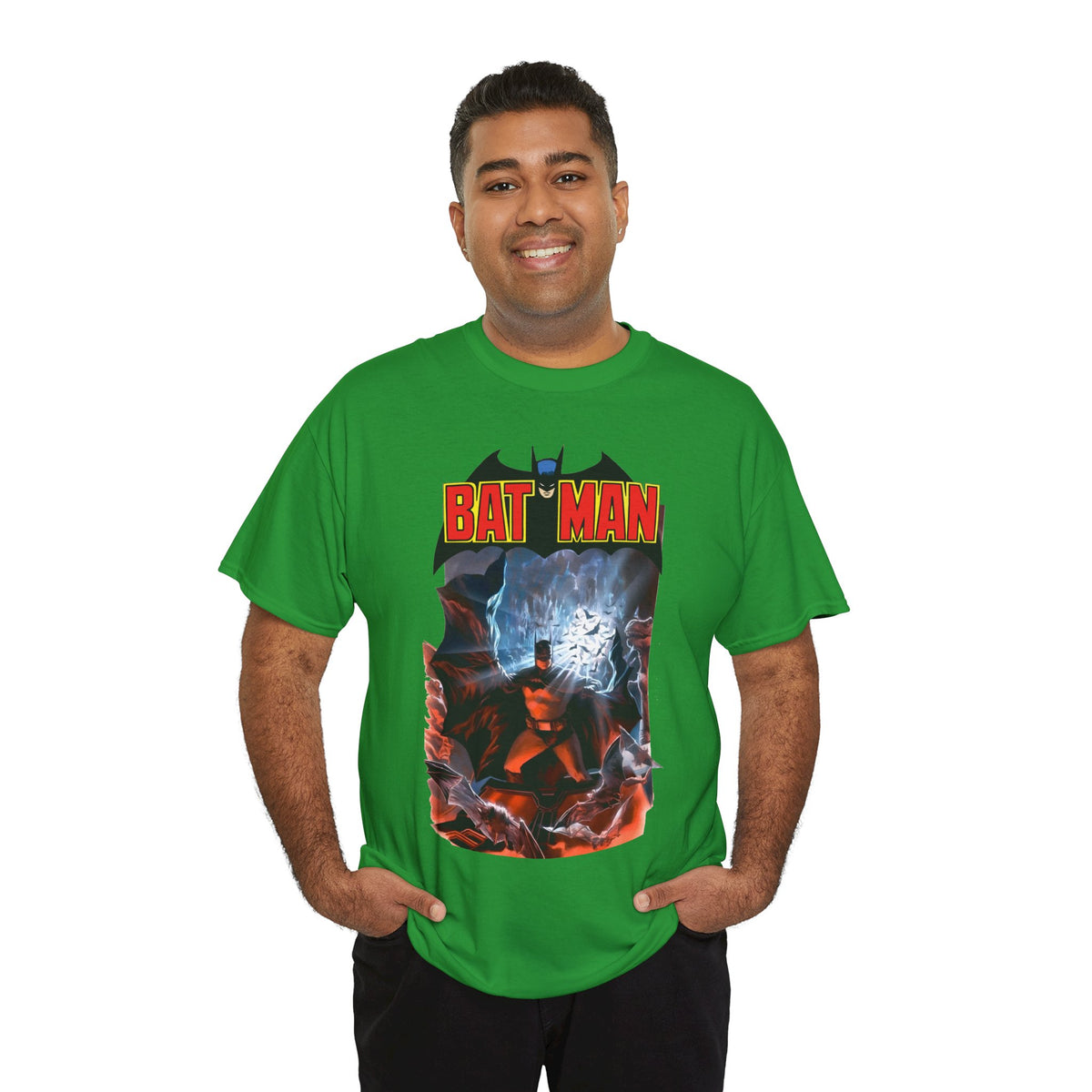 Batman T-Shirt - Alex Ross Art - Dark Knight Detective - Gotham Protector - DC Comics