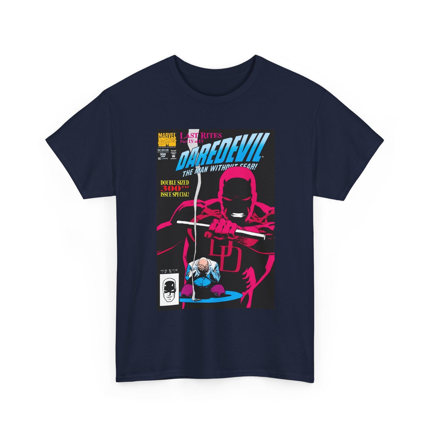 Daredevil #300 T-Shirt - Last Rites - Marvel Comics