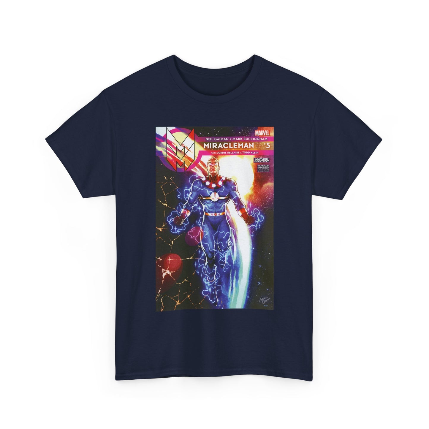 Miracleman #5 T-Shirt - Martin Coccolo Art - Marvel Comics