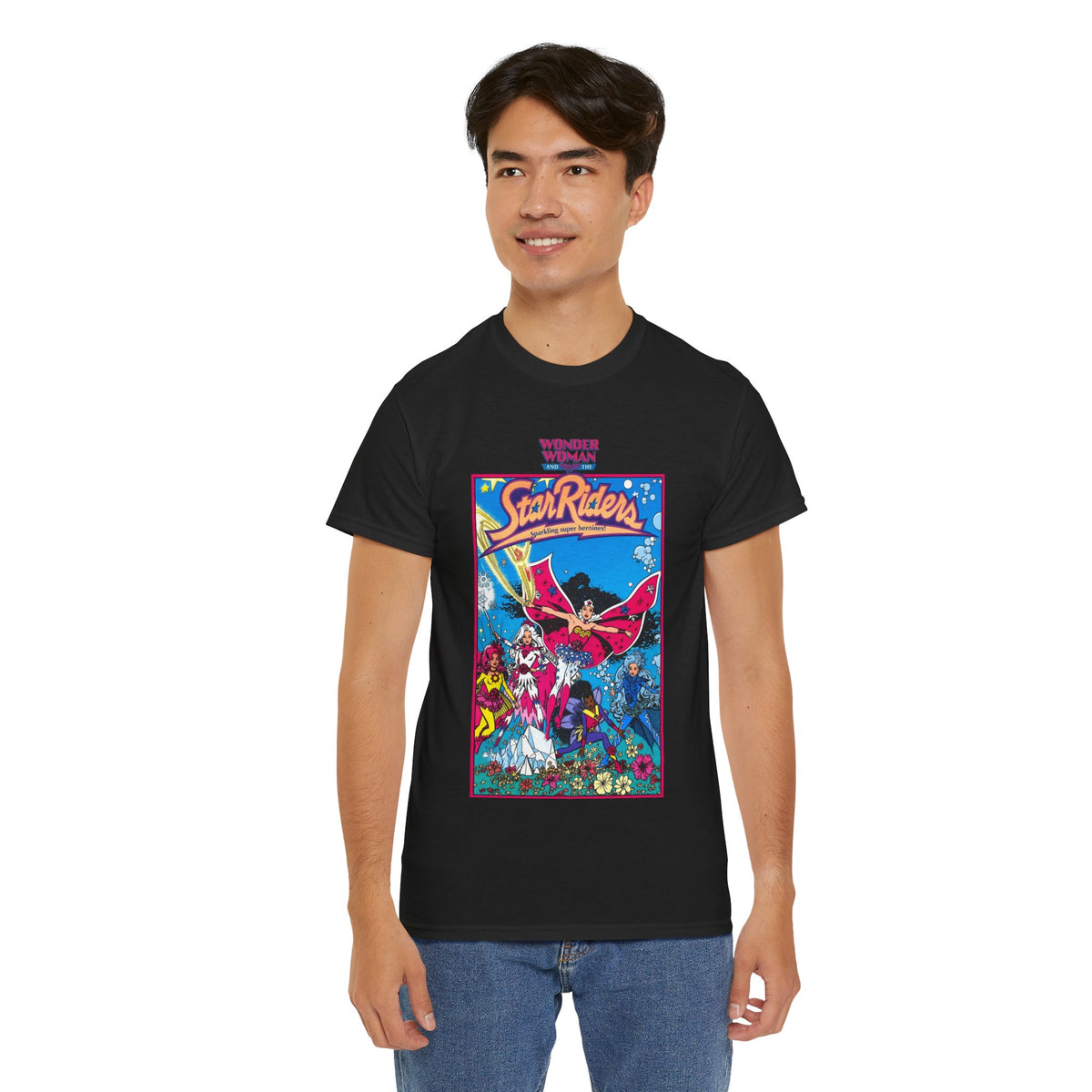 Wonder Woman & the Star Riders Shirt - 1980s Concept Figures - Promotional Art - DC Comics