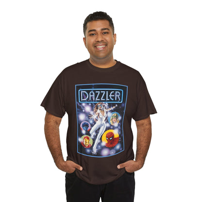 Dazzler T-Shirt - Bob Larkin Art - X-Men Connection - Alison Blaire - Mutant Pop Star - Marvel Comics