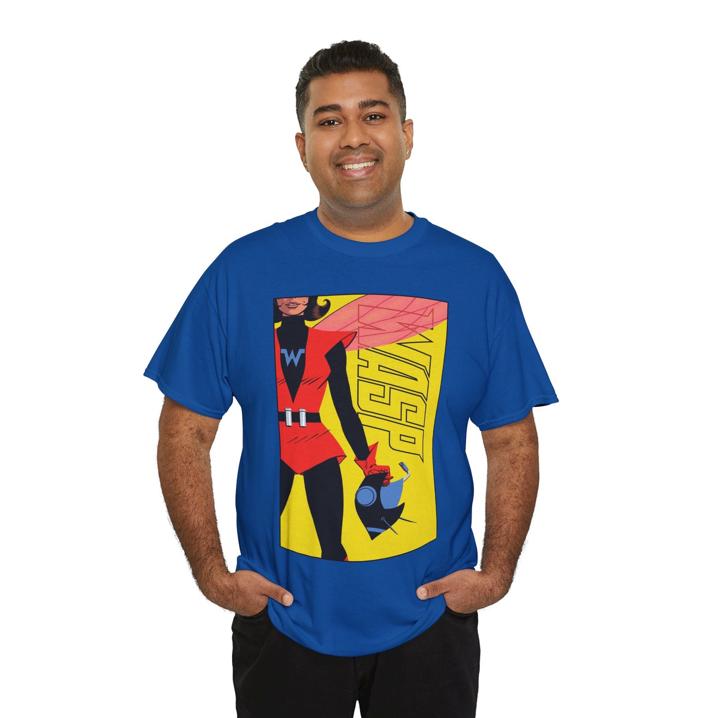 Wasp T-Shirt - Tom Reilly Art - Avengers Founding Member - Marvel Comics