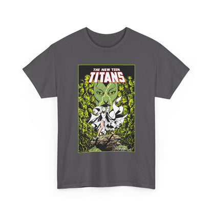 Raven T-Shirt - George Perez Art - New Teen Titans - Versus Phobia - White Raven Costume - DC Comics