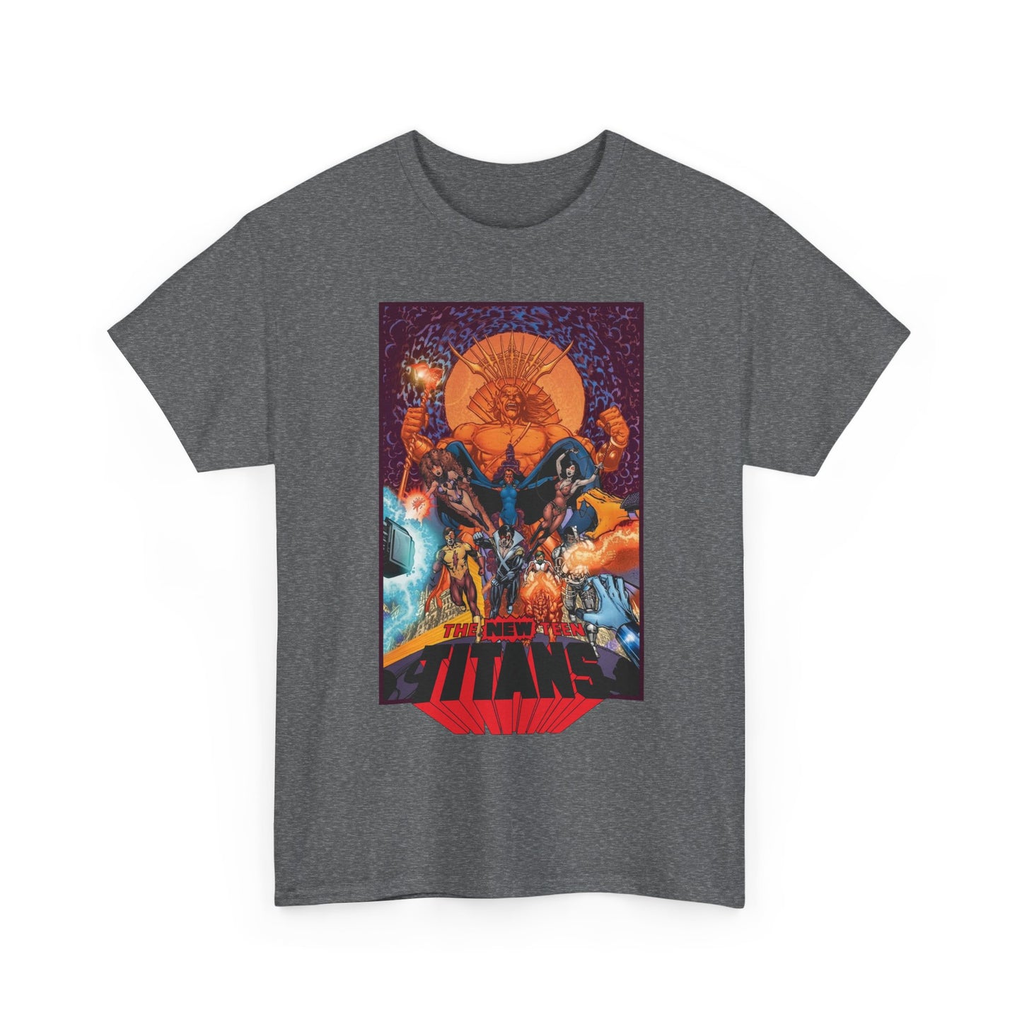 New Teen Titans T-Shirt - George Perez Art - Trigon's Titans - Raven - DC Comics