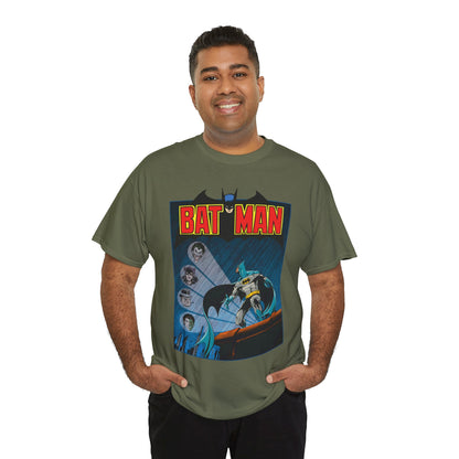 Batman T-Shirt - DC Comics - Catwoman, Joker, Two-Face, Penguin - Bronze Age Art - Gotham City