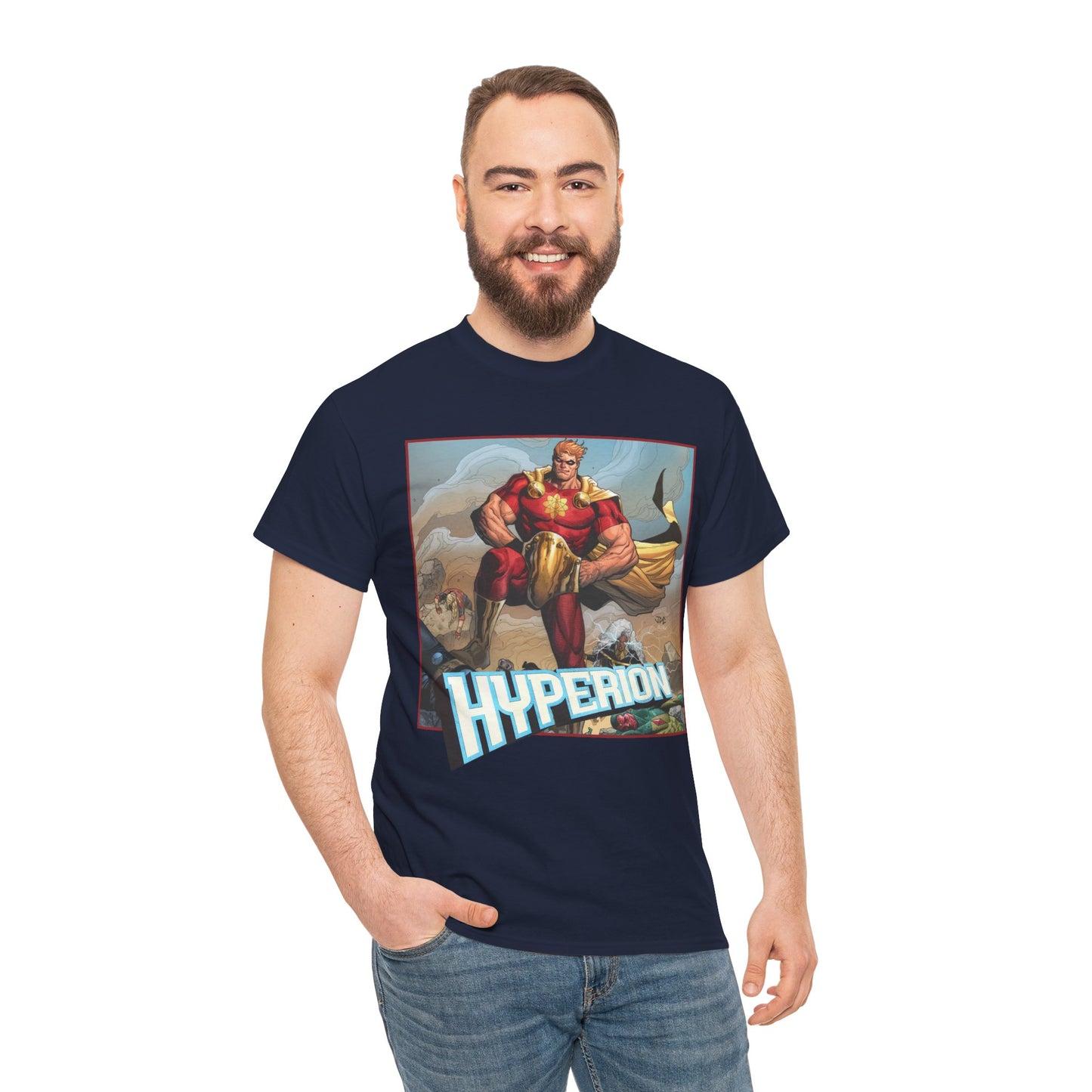 Hyperion T-Shirt - Joshua Cassara Art - Squadron Supreme - Marvel Comics