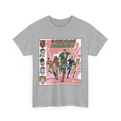 Creature Commandoes T-Shirt - Jerry Ordway Art - Medusa, Velcro, Shrieve - DC Comics Who's Who Art - Inspiration for James Gunn Series