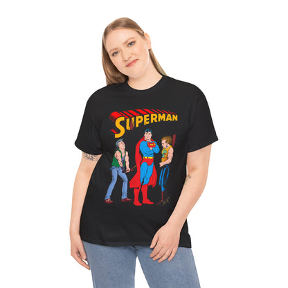 Superman T-Shirt - Kevin Maguire Art - Action Comics #600 Pin-Up - DC Comics