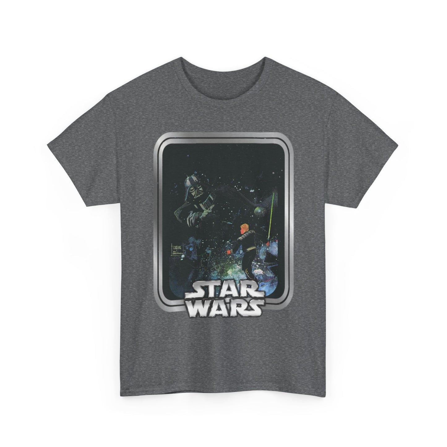 Luke Skywalker & Darth Vader T-Shirt - Star Wars Marvel Comics Art