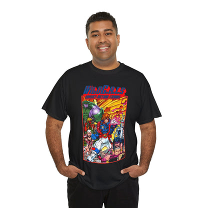Wildcats T-Shirt - Jim Lee Art - WildC.A.T.s: Covert Action Teams - Spartan, Voice, Grifter, Zealot, Emp - Image/Wildstorm/DC Comics