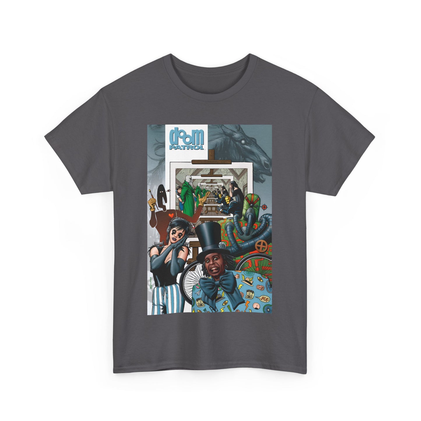 Doom Patrol T-Shirt - Brian Bolland Art - Grant Morrison Story - DC Comics/Vertigo Comics