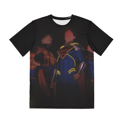 Superboys All Over Print Tee (Polyester) - Taurin Clarke Art (IMPROVED PLACEMENT AND PRINTING TECHNIQUES)