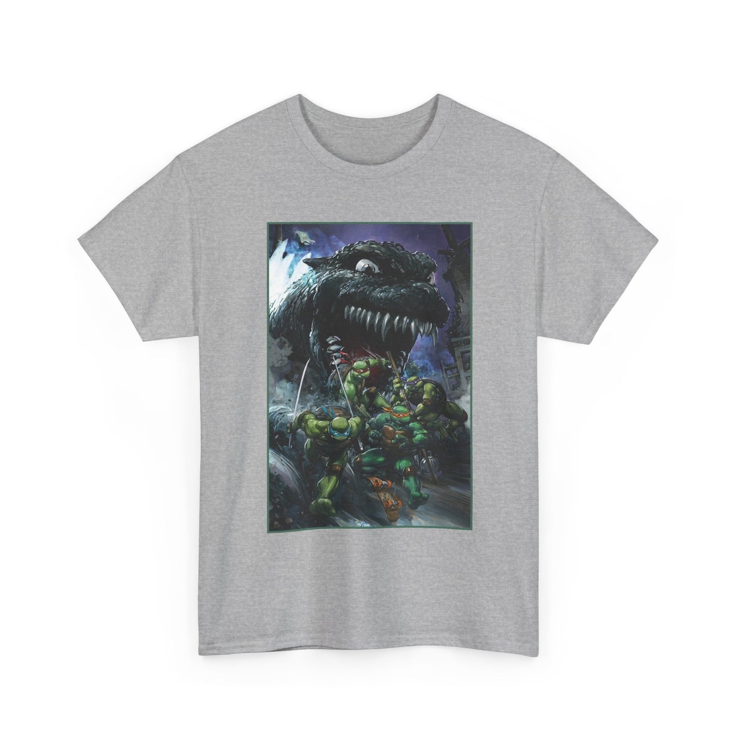 Teenage Mutant Ninja Turtles/Godzilla T-Shirt