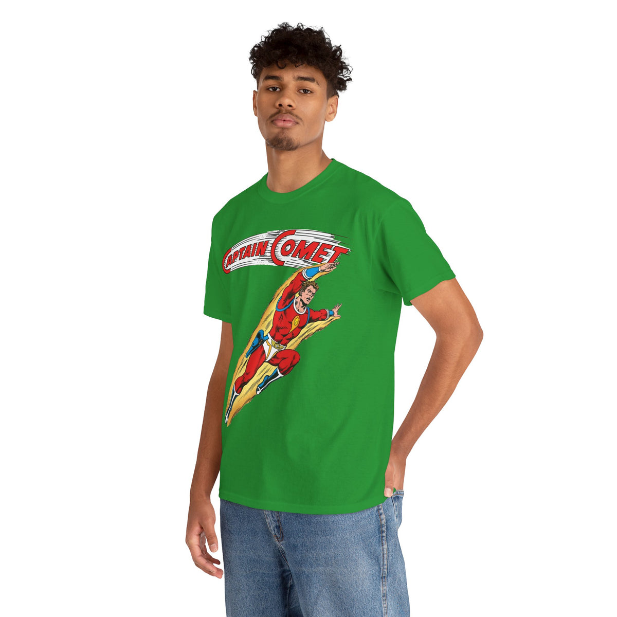 Captain Comet T-Shirt - Murphy Anderson Art - Silver Age Hero - DC Comics