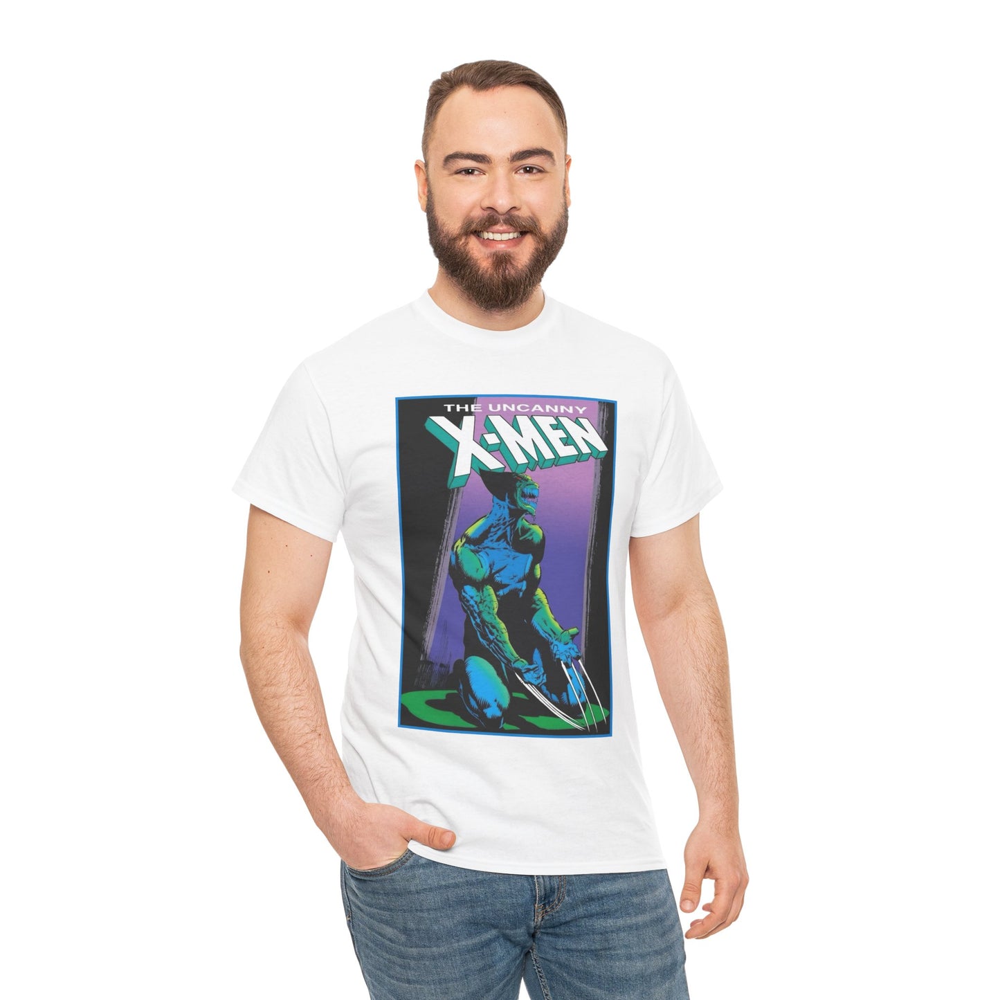 Uncanny X-Men T-Shirt - Marc Silvestri Art - Wolverine/Brood - Marvel Comics