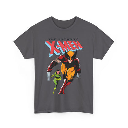 Wolverine & Rogue T-Shirt - Paul Smith Art - X-Member, Mutants - Marvel Comics - Uncanny X-Men #173 Cover - Logan