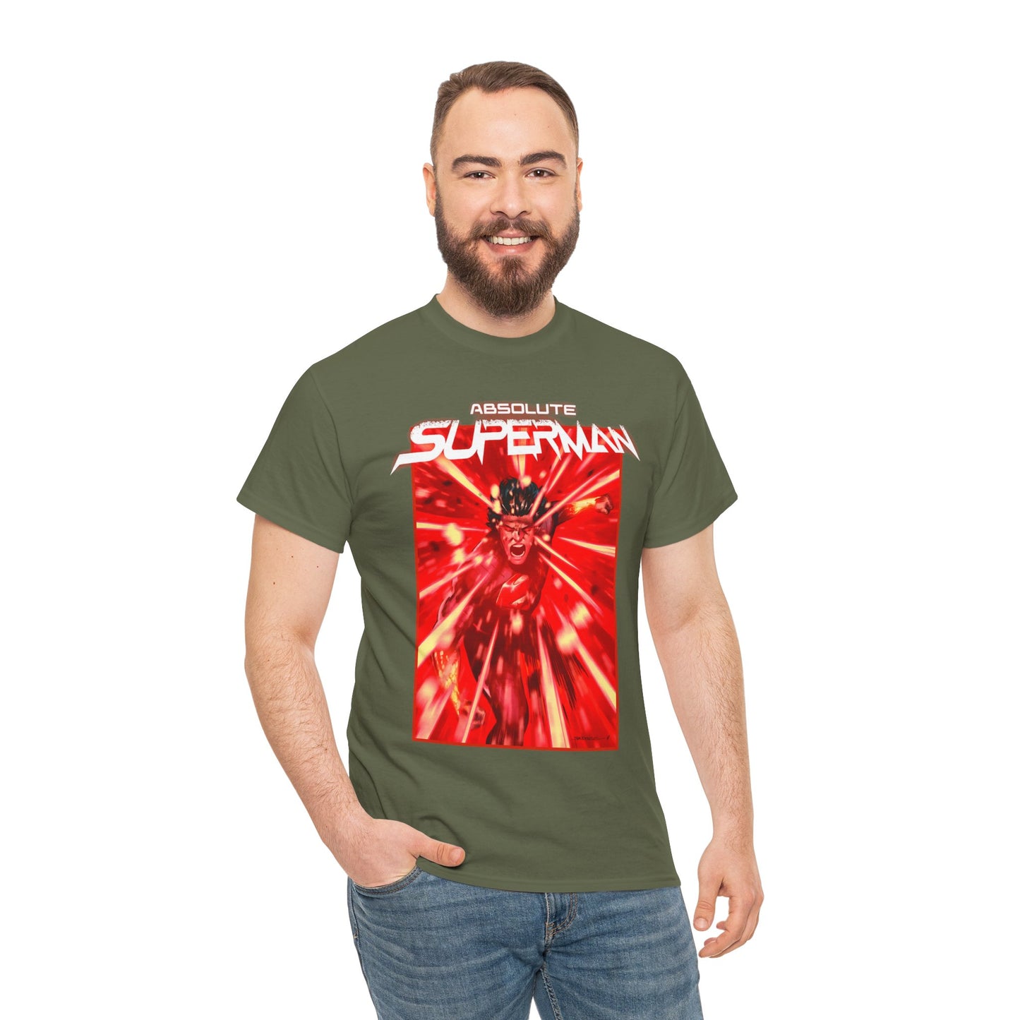Absolute Superman T-Shirt - Rafa Sandoval Art - DC All-In - DC Comics Absolute Universe - Lazarus