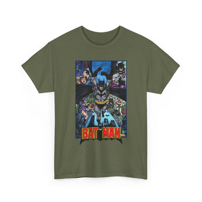 Batman T-Shirt - John Byrne Art - Joker, Catwoman, Poison Ivy - Caped Crusader - DC Comics