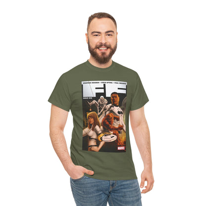 FF #1 T-Shirt - Steve Epting Art - Fantastic Four/Future Foundation - Spider-Man, Mr. Fantastic, Invisible Woman, The Thing - Marvel Comics