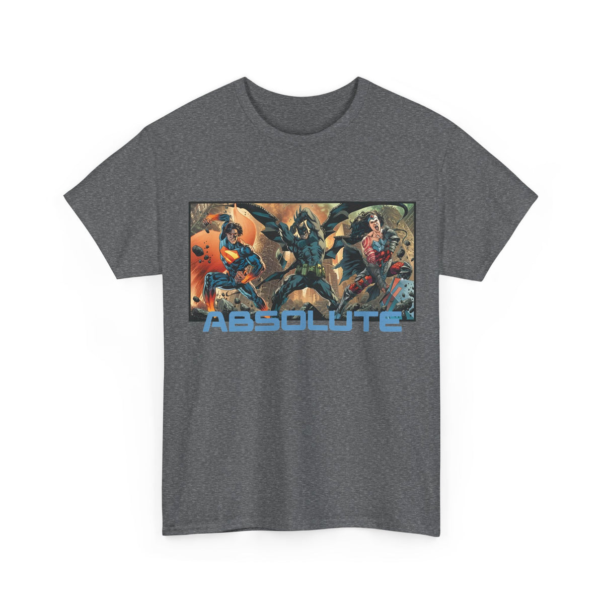 Absolute Trinity T-Shirt - Bryan Hitch Art - Batman, Superman, Wonder Woman - DC Comics