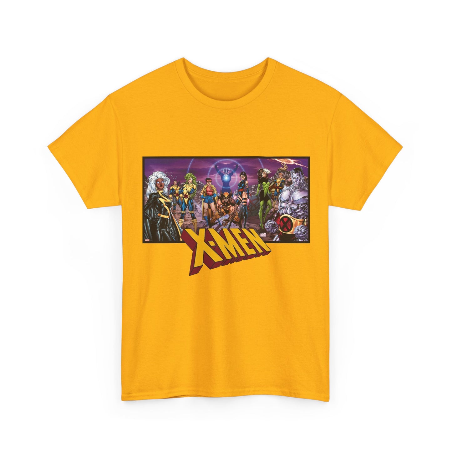 X-Men T-Shirt - Jim Lee Art - Wolverine, Storm, Colossus, Psylocke, Rogue, Forge - Marvel Comics