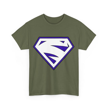 Electric Superman Logo T-Shirt - Clark Kent - Man of Steel - DC Comics - 1990s Storyline