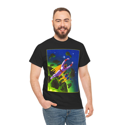 Space Ghost T-Shirt - Steve Rude Art - Jan, Jace, Blip - Gorgeous Art of 1960s Cartoon Icon