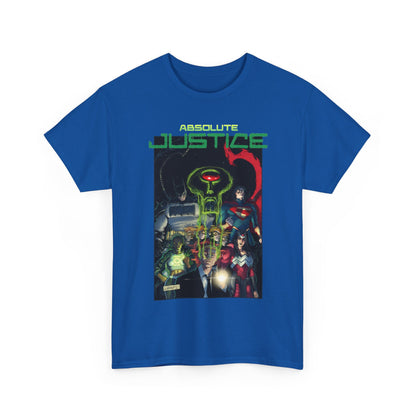 Absolute Justice T-Shirt - Juan Ferreyra Art - Superman Batman Wonder Woman Martian Manhunter - DC Comics