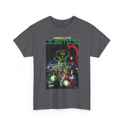Absolute Justice T-Shirt - Juan Ferreyra Art - Superman Batman Wonder Woman Martian Manhunter - DC Comics