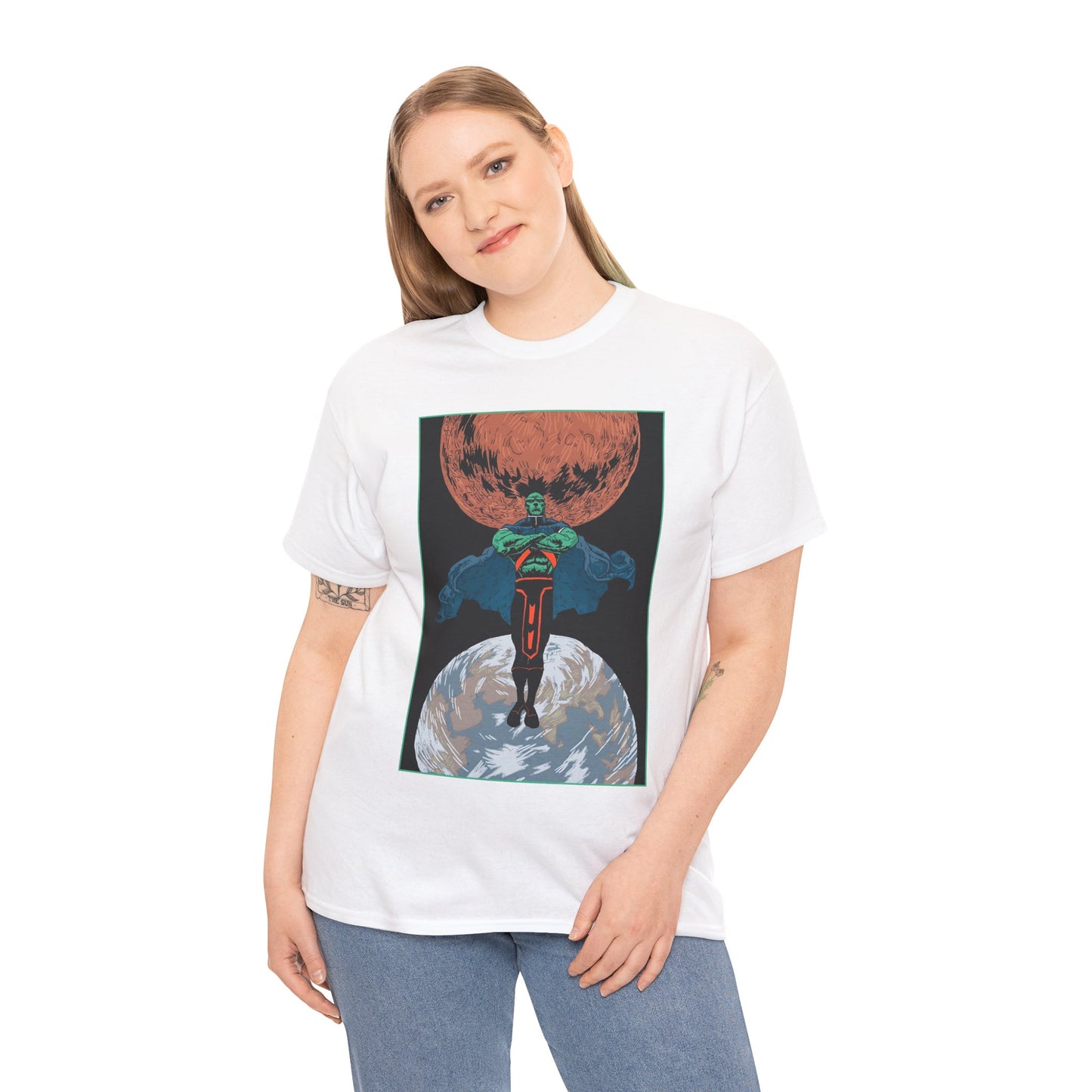 Martian Manhunter T-Shirt - Stjepan Šejić Art - J'onn J'onzz - Justice League Member - DC Comics