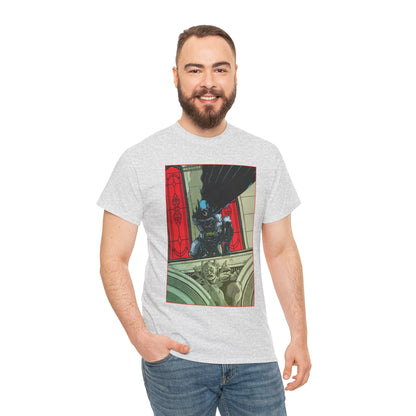Batman T-Shirt - Cully Hamner Art - Batman Allies Secret Files Cover - Gotham Protector - And a Gargoyle! - DC Comics
