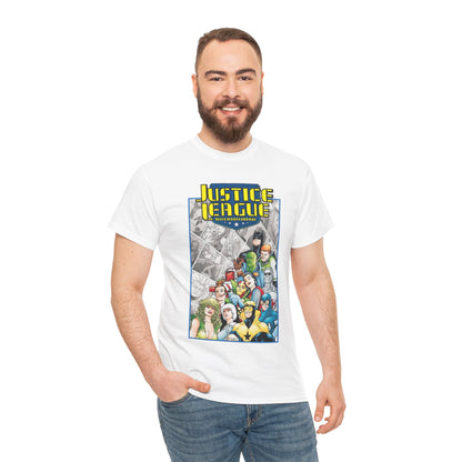 Justice League International T-Shirt - Kevin Maguire Art - DC Comics