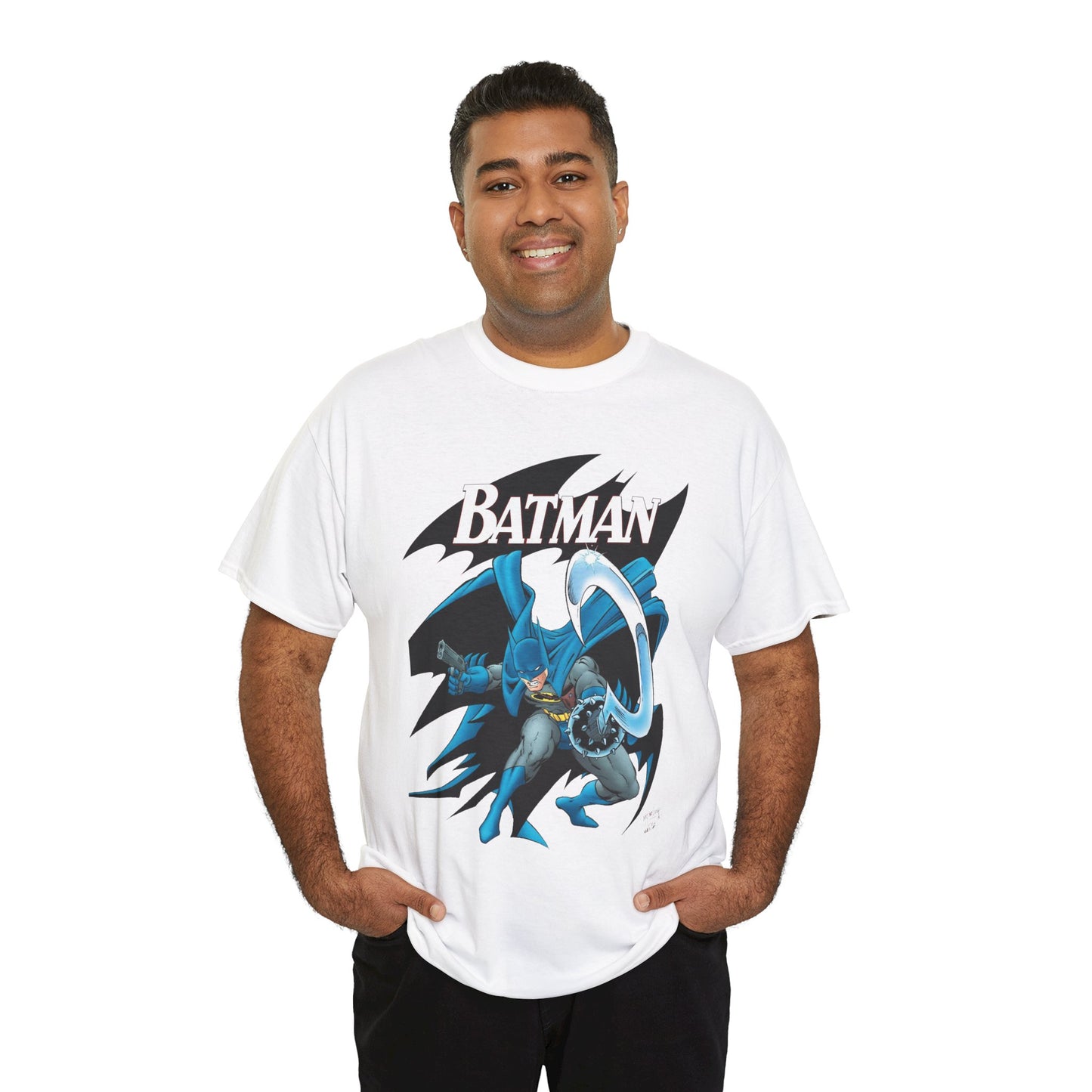 Batman T-Shirt - Todd McFarlane Art - Gotham, Bruce Wayne, Year Two - DC Comics