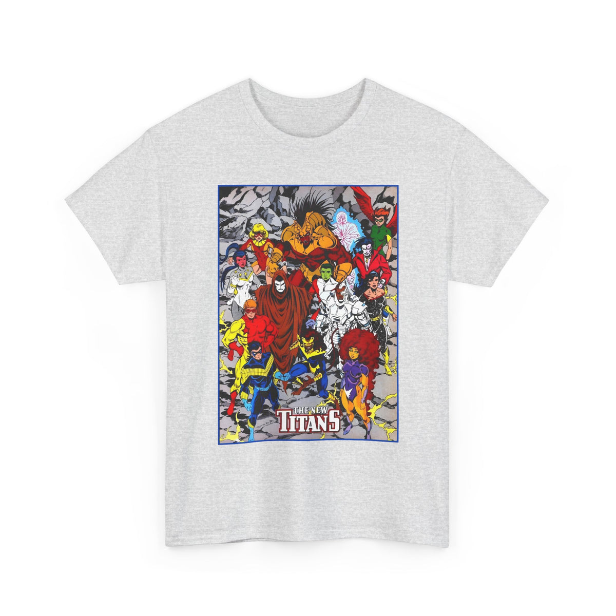 New Titans T-Shirt - Tom Grummett Art - Nightwing, Pantha, Phantasm, Wildebeest, Red Star, Troia - DC Comics