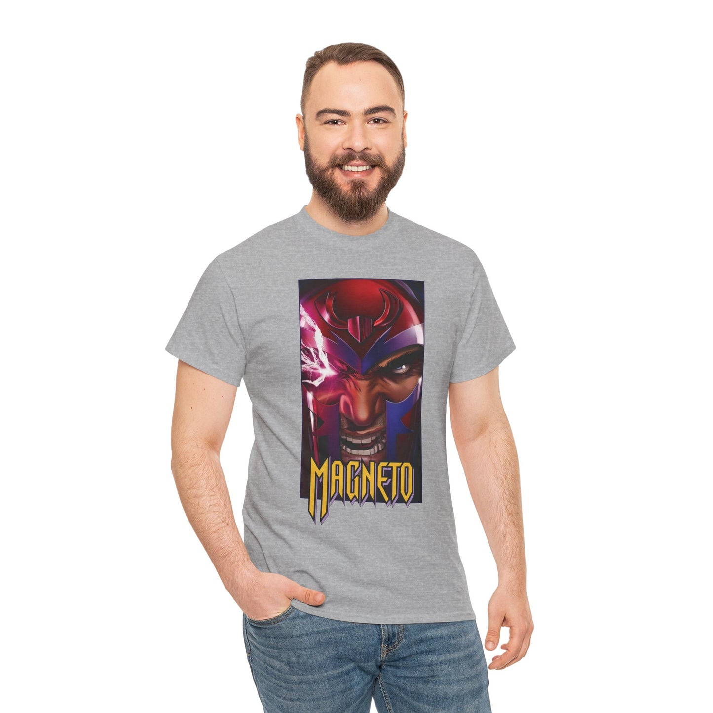 Magneto T-Shirt - Greg Land Art - Uncanny X-Men Villain, Member & Leader - Brotherhood of Evil Mutants - Marvel Comics