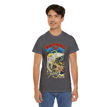 Wonder Woman T-Shirt - George Perez Art - Vs Silver Swan - DC Comics